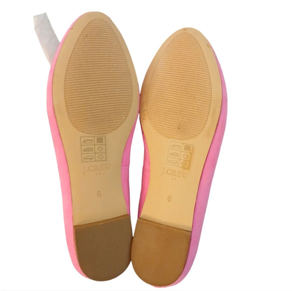 NEW J Crew Pink Microsuede Tassel Smoking Loafer.Flat size 6 - Picture 7 of 9